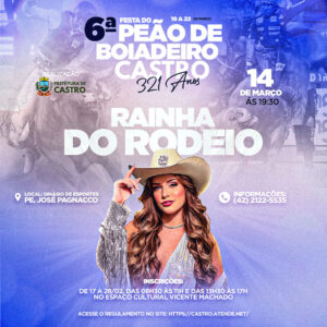 concurso da rainha festa do peÃo de boiadeiro feed